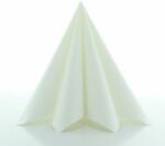 Mank Textilhatású egyszínű szalvéta 33x33 cm 50 lap/csomag - fehér