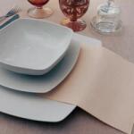 Pack Service textilhatású egyszínű szalvéta 40x40 cm 50 lap/csomag - homok