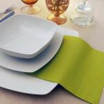 Pack Service Textilhatású prémium dekorszalvéta 40x40 cm 50 lap/csomag - olíva