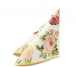 PAW papírszalvéta 33x33 cm 3 rétegű 20 lap/csomag Rosalia