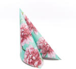 PAW papírszalvéta 33x33 cm 3 rétegű 20 lap/csomag Gyönyörű Pünkösdi rózsa