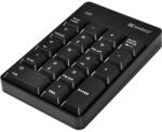  Sandberg Billentyűzet Vezeték Nélküli - Wireless Numeric Keypad 2 (numerikus billentyűzet; fekete)