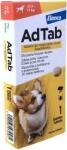 AdTab kullancs és bolha elleni rágótabletta kutyáknak (3 tablettás kiszerelés | 5.5 - 11 kg | 3 x 225 mg)