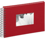 PAGNA 24x17cm fehér lapos spirálos piros fotóalbum (P1210903) - tobuy