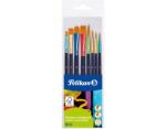 Pelikan Set 8 pensule Premium Pelikan, par sintetic, diverse varfuri, Pelikan 701181