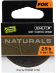 FOX Naturals Coretex 20 Méter 25 Lb Matt Coated Braid - Félmerev Bevonatos Előkezsinór (cac816)