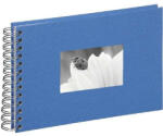 PAGNA 24x17cm fehér lapos spirálos kék fotóalbum (P1210906) - tobuy