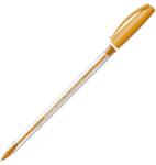 Faber-Castell Химикалка Faber-Castell 032 M, 1 mm дебелина на писане, оранжев цвят на писане, оранжева
