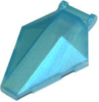 LEGO® Alkatrészek (Pick a Brick) Szatén átlátszó világos kék szélvédő 6 x 4 x 1 hatszögletű, rúdfogantyúval 6337994