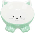 TRIXIE Kerámia tál macskafej formájú 0.15l/14cm (24807)