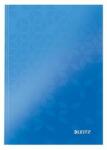 Leitz Beíró, A5, vonalas, 80 lap, keményfedeles, LEITZ "Wow", kék (E46271036) - tonerprint