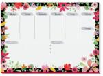 SIGEL Könyökalátét, 420x297 mm, SIGEL "Flower Love (SIJS200) - pritone