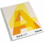 Esselte Spirálfüzet, A4, kockás, 70 lap, ESSELTE (E75821) - tonerprint