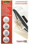 Fellowes Meleglamináló fólia, 125 mikron, 54x86 mm, fényes, 100 db, FELLOWES (100 db) (IFW53063)