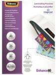 Fellowes Meleglamináló fólia, 80 mikron, A5, fényes, 25 db, FELLOWES (25 db) (IFW53960)