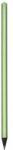 Art Crystella Ceruza, metál zöld, peridot zöld SWAROVSKI® kristállyal, 14 cm, ART CRYSTELLA®