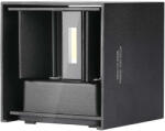 V-TAC Lampă de Perete 5W, Cip Bridgelux, Corp Alb, Patrat, IP65, Lumina Naturala 4000K (10750-)