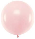 Partydeco Lufi 24" (60cm-es) léggömb, Pasztell Rózsaszín (LUFI679166)