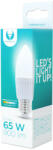 FL LED izzó E27 C37 10W 220° 4500K gyertya - RTV003465 (RTV003465)