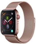 DEVIA ELEGANT pótszíj (egyedi méret, fém, milánói szíj, mágneses zár) ROZÉARANY Apple Watch Series 1 42mm, Apple Watch Series 2 42mm, Apple Watch Series 3 42mm, Apple Watch Series 4 44mm, Ap (1-5326417)