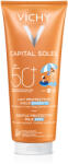 Capital Soleil Lapte cu protectie solara SPF 50+, fata si corp, pentru copii, 300 ml, Capital Soleil, Vichy (I11003)