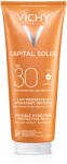 Capital Soleil Lapte hidratant pentru protectie solara SPF 30+, pentru fata si corp, 300 ml, Capital Soleil, Vichy