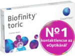CooperVision Biofinity Toric (3 db), havi kontaktlencse