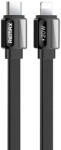 REMAX Cable USB-C-lightning Remax Platinum Pro, RC-C050, 20W (black) (RC-C050 Black) - scom