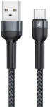 REMAX Cable USB-C Remax Jany Alloy, 1m, 2.4A (black) (RC-124a black) - scom