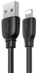 REMAX Cable USB Lightning Remax Suji Pro, 1m (black) (RC-138i Black) - scom