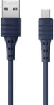 REMAX Cable USB Micro Remax Zeron, 1m, 2.4A (blue) (RC-179m blue) - scom