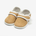 NEW BABY Baba velúr cipők New Baby barna 3-6 h - babamarket