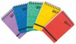 Pukka Pad Jegyzetfüzet, 202x127 mm, vonalas, 150 lap, PUKKA PAD "Pressooard", vegyes színek