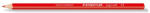 STAEDTLER Színes ceruza, háromszögletű, STAEDTLER "Ergo Soft 157", piros (COTS1572)