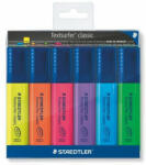 STAEDTLER Szövegkiemelő készlet, 1-5 mm, STAEDTLER "Textsurfer Classic 364", 6 különböző szín (COTS364WP6)