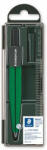 STAEDTLER Körző, heggyel, STAEDTLER "Noris 550", metál zöld (COTS55050M3)