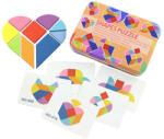  Shapes puzzle - Tangram logikai kép kirakó- Állatok, Járművek, Formák