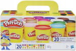 Hasbro Set 20 paste coloarete, Hasbro, Play-Doh, 2+, Multicolor (A7924)
