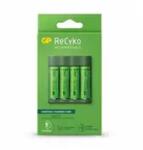 Gp batteries Зарядно у-во GP BATTERIES B421 270AAHCE-EB4+4 AA NiMH 2700mAh (GP-C-B421-270AAHCE-EB4) - xtreme Зарядно за батерии
