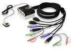 ATEN Превключвател kvm aten cs692, дву портов usb hdmi превключвател (aten-cs692-at) - pic