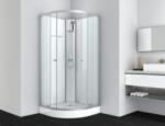Sanotechnik IDEA 2 komplett íves zuhanykabin 90x90x203 cm PS11 (PS11)