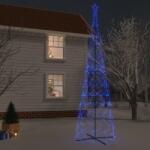 vidaXL kúp alakú karácsonyfa 3000 kék LED-del 230 x 800 cm (343515) - vidaxl