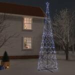 vidaXL kúp alakú karácsonyfa 3000 hideg fehér LED-del 230 x 800 cm (343514) - vidaxl