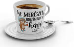  Ne merészelj hozzám szólni kávé előtt - Kávéscsésze (Ajándék kistányérral) (220756)