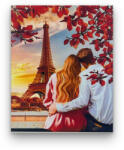 Számfestő Romantikus randevú - előszínezett számfestő készlet (50x65cm) (R43115-139-6)
