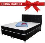  Saltea ortopedica, Praga 140x190x22 cm, cu plasa de arcuri tip Bonell, box spring system, fermitate medie, sistem de aerisire perimetral, Saltsib