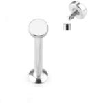  Labret Ezüst színű, Kerek lapos dísszel