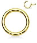  Végtelen karika, kapoccsal Arany 8mm