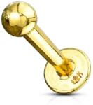  Labret 14 karátos aranyból