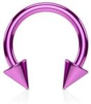  Patkó tüskékkel Lila színű